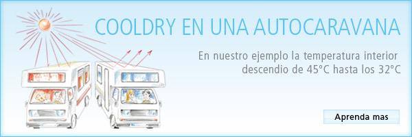 Cooldry en una autocaravana